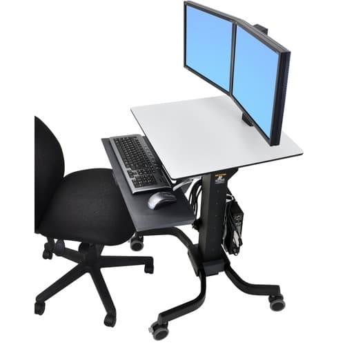 WORKFIT-C DUAL SIT-STAND WORKSTATION
