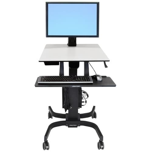 WORKFIT-C SINGLE HD SIT-STAND WORKSTATION