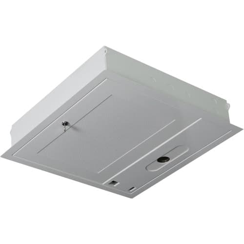 PLENUM RATED FALSE CEILING EQUIPMENT STORAGE WITH PIPE COUPLER