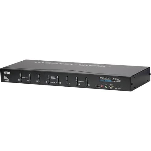 8PORT 1CONSOLE USB VGA DVI CS1768 KVM SWITCH W/ AUDIO