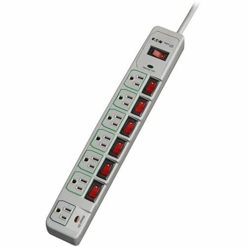 7OUT ECO SURGE PROTECTOR 6FT CORD 1080 JOULES 5-15P 5-15R