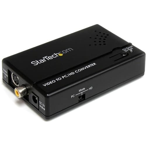 S VIDEO TO VGA CONVERTER COMPOSITE VIDEO SIGNAL CONVERTER