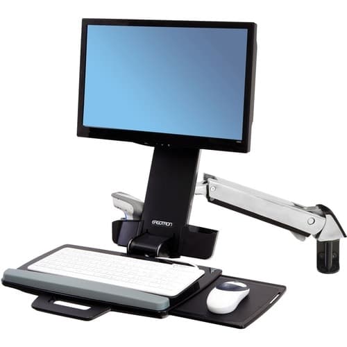 STYLEVIEW SIT-STAND COMBO ARM WITHOUT WORKSURFACE