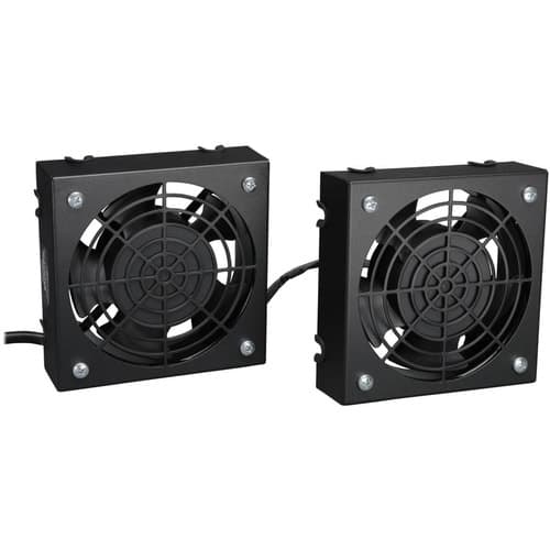 WALL MOUNT RACK ROOF FAN KIT ENCLOSURE SERVER COOLING 120V 5-15P