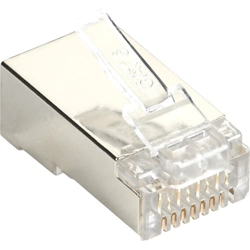 100-PACK CAT5E SHIELDED PLUG SHIELDED VALUE LINE