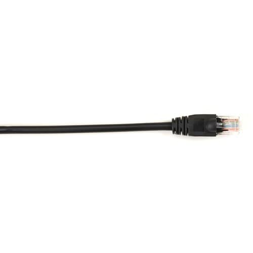 25FT BK CAT6 250MHZ ETHERNET PA TCH CABLE UTP PVC