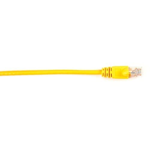 25FT YL CAT6 250MHZ ETHERNET PA TCH CABLE UTP PVC