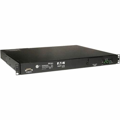 PDU METERED 3.2-3.8KW 200-240V 20A 8 C13 2 C19 2 C20 ATS 12FT CORD