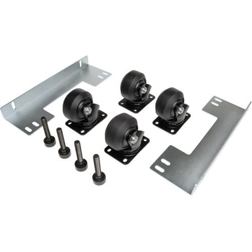 RACK CABINET ROLLING CASTER KIT ENCLOSURE/OPEN FRAME HEAVY DUTY