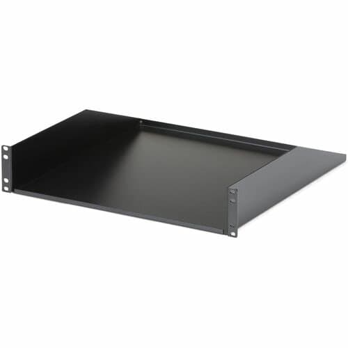 2U SERVER RACK SHELF UNIVERSAL NETWORK CABINET RACK MOUNT SHELF