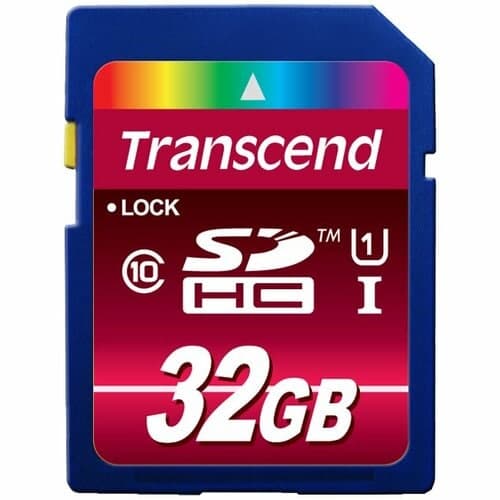 32GB TS32GSDHC10U1 SDHC 600X CLASS10 UHS-I CARD