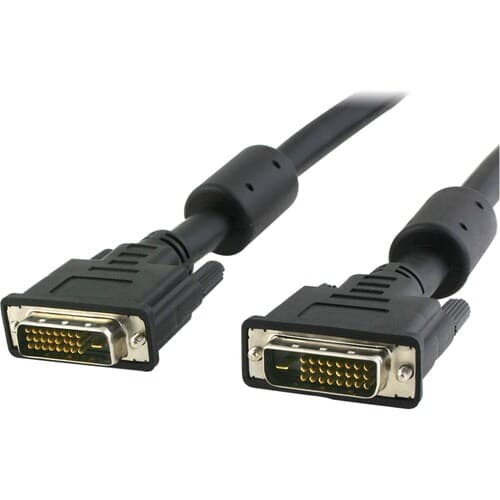 6FT DVI DUAL LINK 25PIN M TO M MONITOR CABLE DIGITAL ANALOG