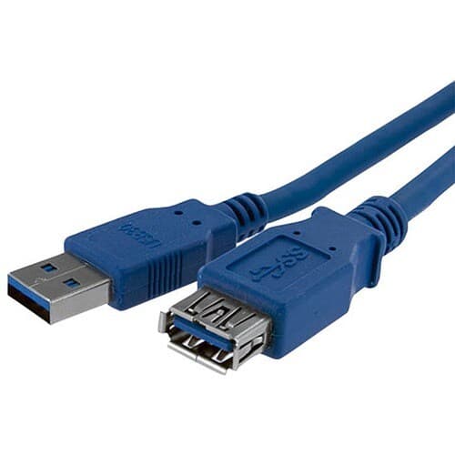 3FT USB 3.0 EXTENSION CABLE 1M USB MALE TO FEMALE EXTENSION CABLE