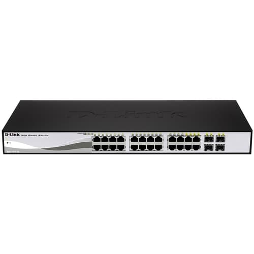 24PORT POE GIGABIT SMART MGD SWITCH WITH 4SFP 193W POE BUDGET