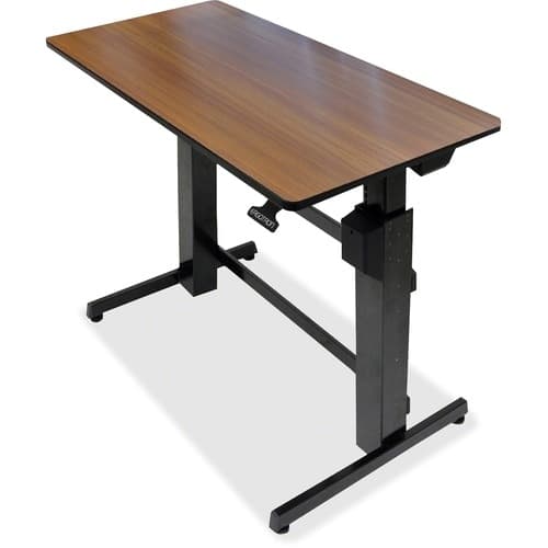 WORKFIT-D SIT-STAND DESK WALNUT SURFACE