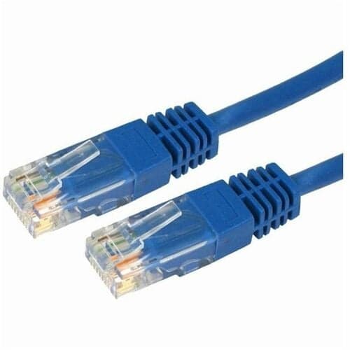1FT CAT6 BLUE MOLDED PATCH CABLE