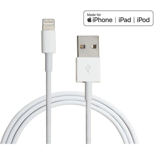 3FT USB 8PIN CABLE FOR APPLE 1M IPHONE 5 6 7 8 XR XS 11 12 SE IPAD
