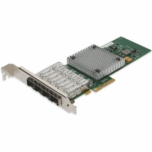 INDUSTRY STD 1GBS 4 PORTS SFP PCIE X4 NIC