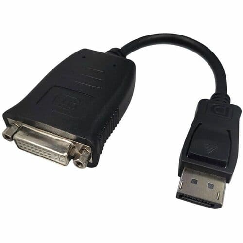 8IN DISPLAYPORT DVI ADAPTER DUAL LINK 24 PLUS 5 PIN CONVERTER