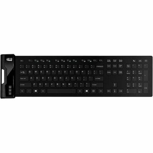 WATERPROOF FLEXIBLE KEYBOARD ANTIMICROBIAL WASHABLE USB