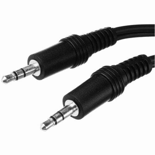 6FT AUDIO  MINI JACK CABLE 2M MALE TO MALE STEREO SMARTPHONES