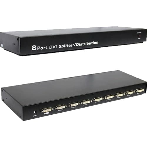 4XDVI8 8PORT DVI SPLITTER 1920X1080