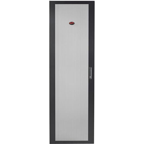 NETSHELTER SV 48U 800MM WIDE PERFORATED FLAT DOOR BLACK