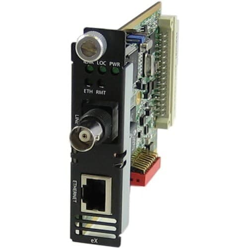 EX-1CM110-BNC 1X10/100 BNC VDSL MANAGED ETHERNET EXTENDER