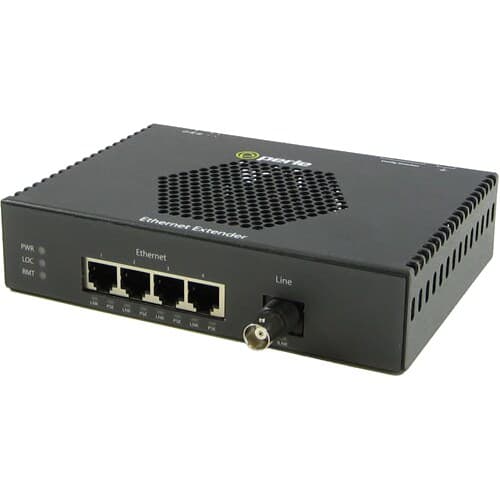 EXP-4S1110PE-BNC-XT 4X10/100/1000 BNC POE+ CPE XTEM EXT
