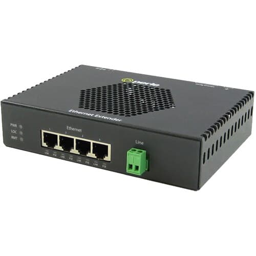 EXP-4S1110PE-TB-XT 4X10/100/1000 TB POE+ CPE XTEMP LAN