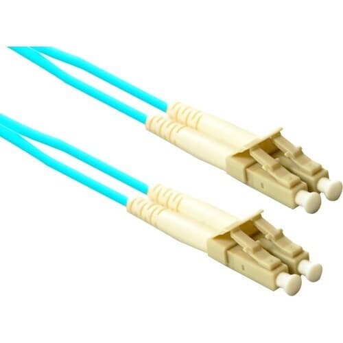OEM PN AJ837A 15M FIBER LC/LC 10G AQUA CABLE