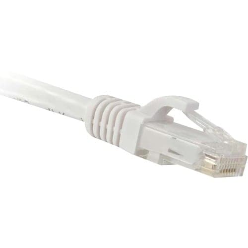 OEM PN C5E-WH-10 10FT CAT5 WHITE 350MHZ W/BOOTS