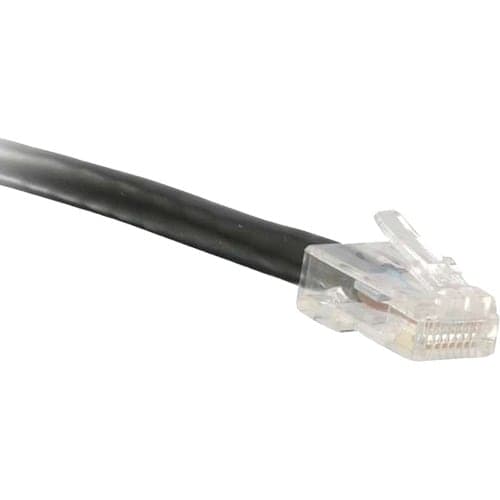 OEM PN C5E-BK-NB-50 50FT CAT5 BLACK 350MHZ W/O BOOTS