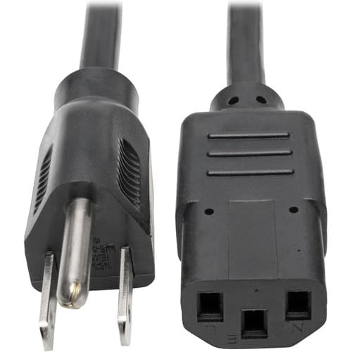 8FT COMPUTER POWER CORD 16AWG 13A 125V 5-15P TO C13