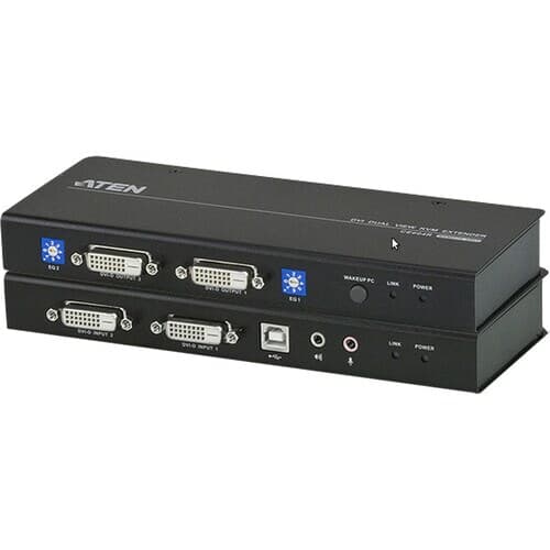 DVI DUAL VIEW KVM EXTENDER