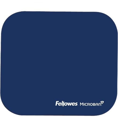 MOUSE PAD W/MICROBAN PROTECTION ANTI-BACTERIAL NAVY BLUE