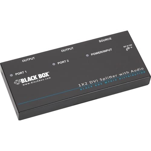 DVI-D SPLITTER WITH AUDIO AND H DCP 1 X 2