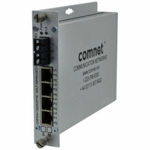 5PORT SELF MNGD SWITCH 10/100SM SC 2FIBER 4TX CU NEED PS48VDC-5A