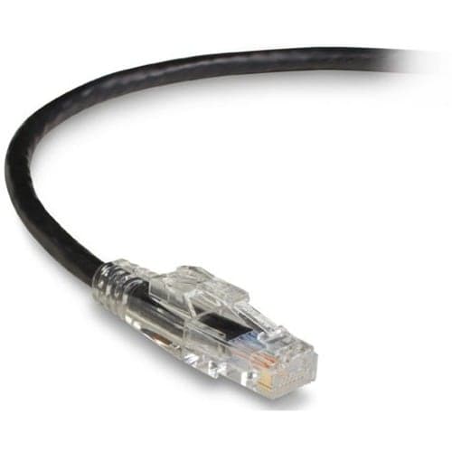 50FT BLACK CAT6 550MHZ PATCH CA BLE UTP CM LOCKING SNAGLESS