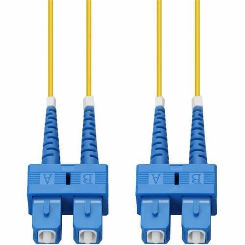 15M SINGLEMODE FIBER OPTIC SC/SC DUPLEX 9/125 CABLE