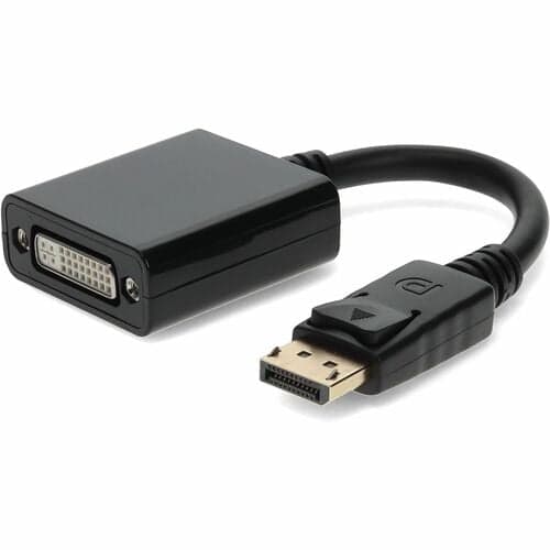 3PC 8IN DVI/HDMI/VGA/DP BLACK ADAPTER CABLE