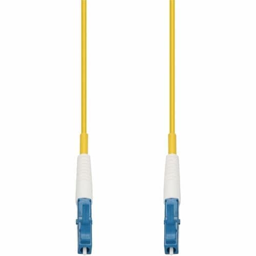 15M SINGLEMODE FIBER SIMPLEX LC/LC OS1 YELLOW SMF PATCH CABLE