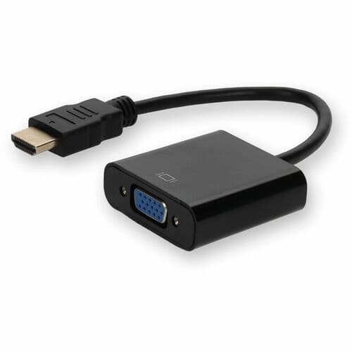 5PK HDMI TO VGA M/F BLACK ADAPTER
