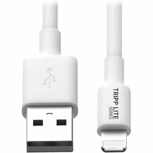 3FT LIGHTNING CHARGING CABLE USB SYNC IPAD/IPHONE/IPOD WHITE