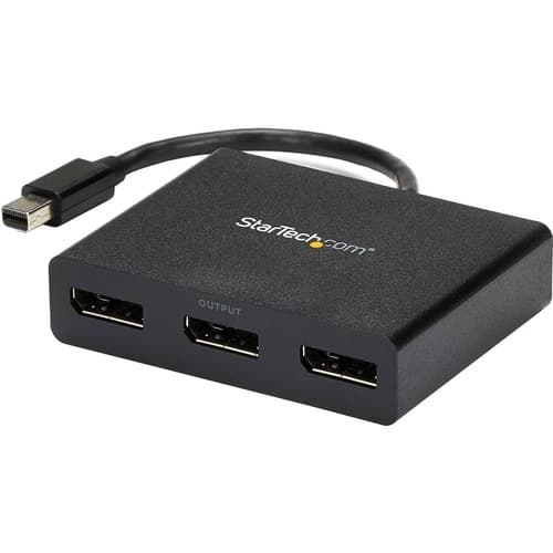 MDP TO DP MULTI MONITOR ADAPTER 3 MINI DISPLAYPORT SPLITTER MST HUB