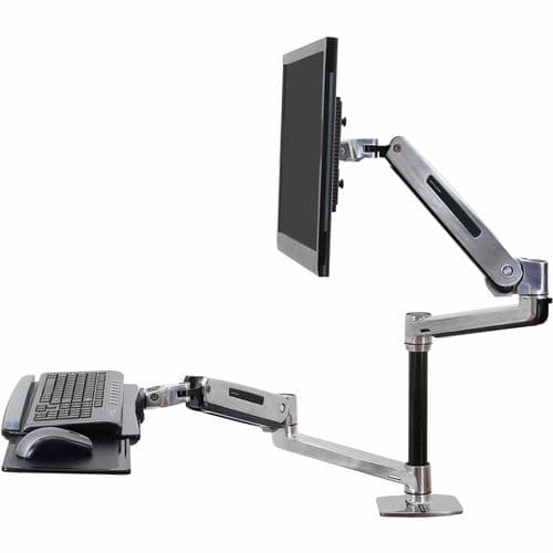 WORKFIT-LX SIT-STAND DESK MOUNT POSITIONS KEYBOARD AND MONITOR
