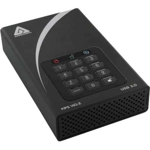 2TB AEGIS PADLOCK DT SECURE USB 3.0 256BIT AES HW ENCRYPT FIPS