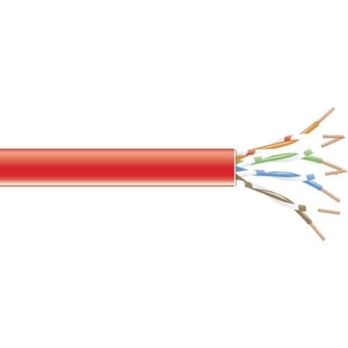 1000FT SPOOL CAT6 550MHZ STRAND ED BULK CABLE UNSHIELDED PVC