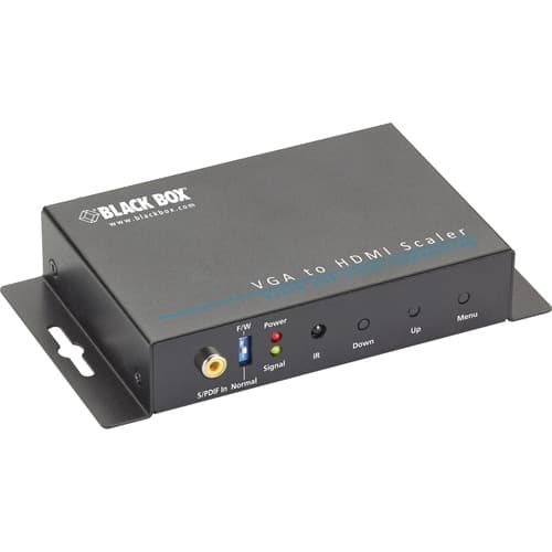 VGA-TO-HDMI CONVERTER SCALER WI TH AUDIO