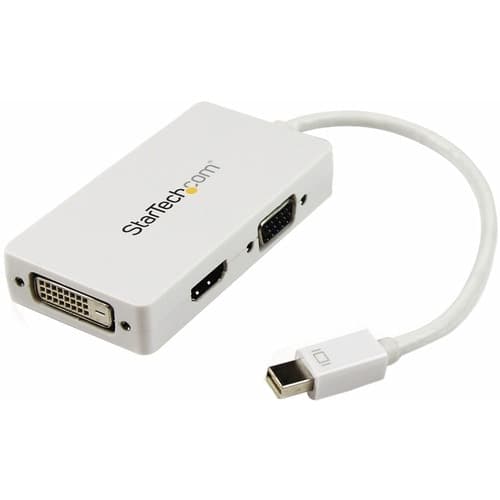 3 IN 1 MINI DISPLAYPORT ADAPTER MDP VGA DVI HDMI CONVERTER DONGLE